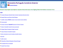 Tablet Screenshot of dicionarioexport.reingex.com