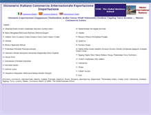 Tablet Screenshot of dizionarioexport.reingex.com